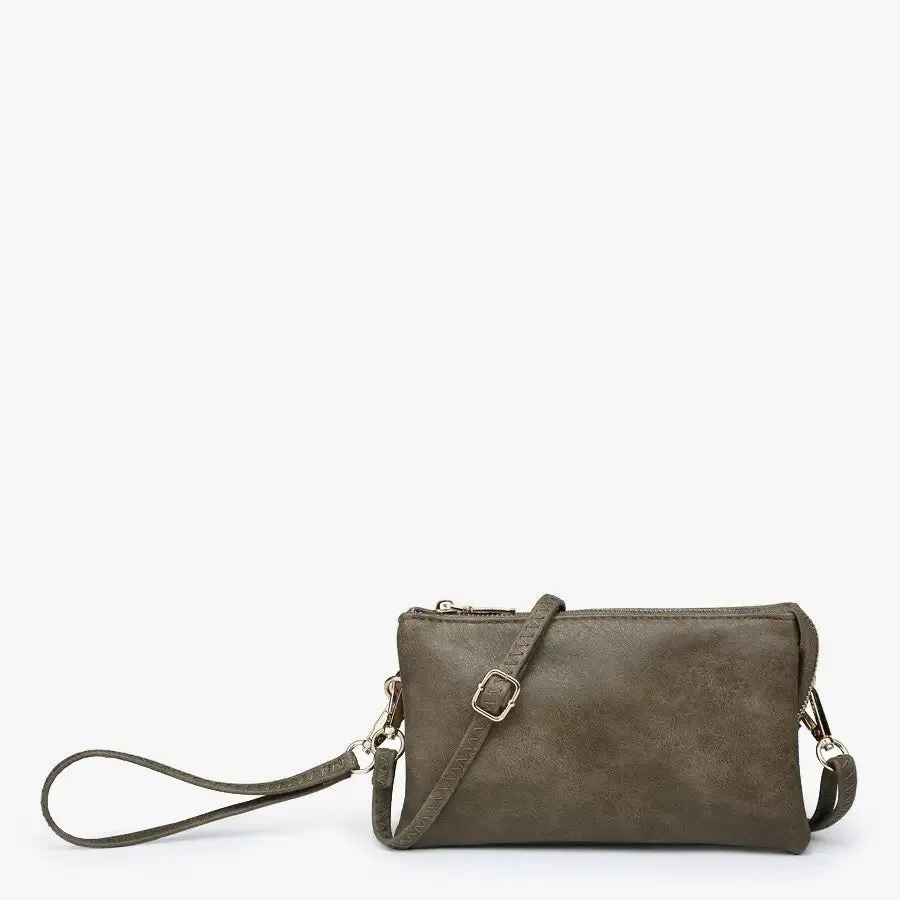 3 COMPARTMENT CROSSBODY WRISTLET