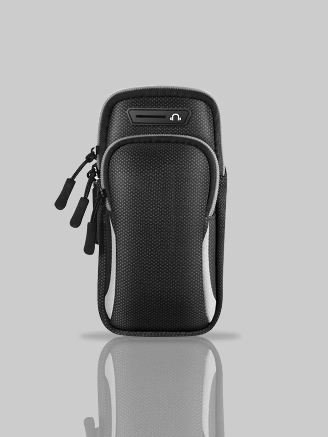 6.5 Inch Color Block Outdoor Phone Arm Bag