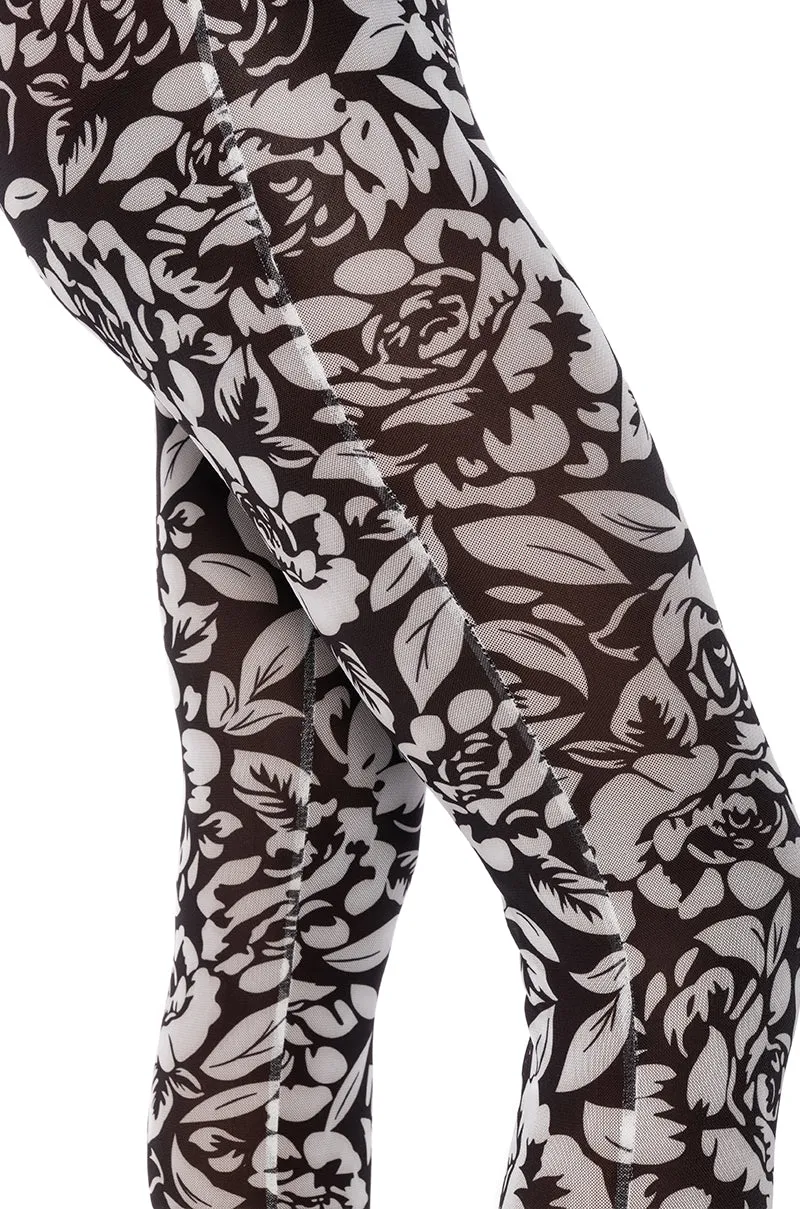 A LUXURIOUS DAY MESGH LEGGING