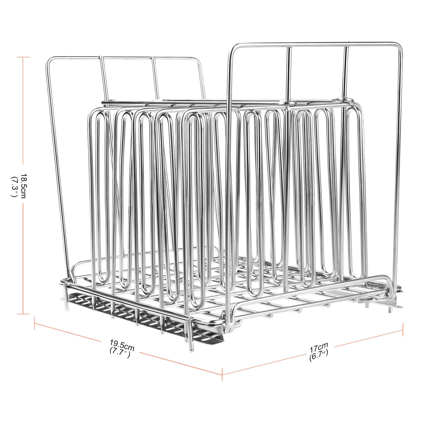 Adjustable Sous Vide Rack Holder Stainless Steel Vacuum Bag Rack Set