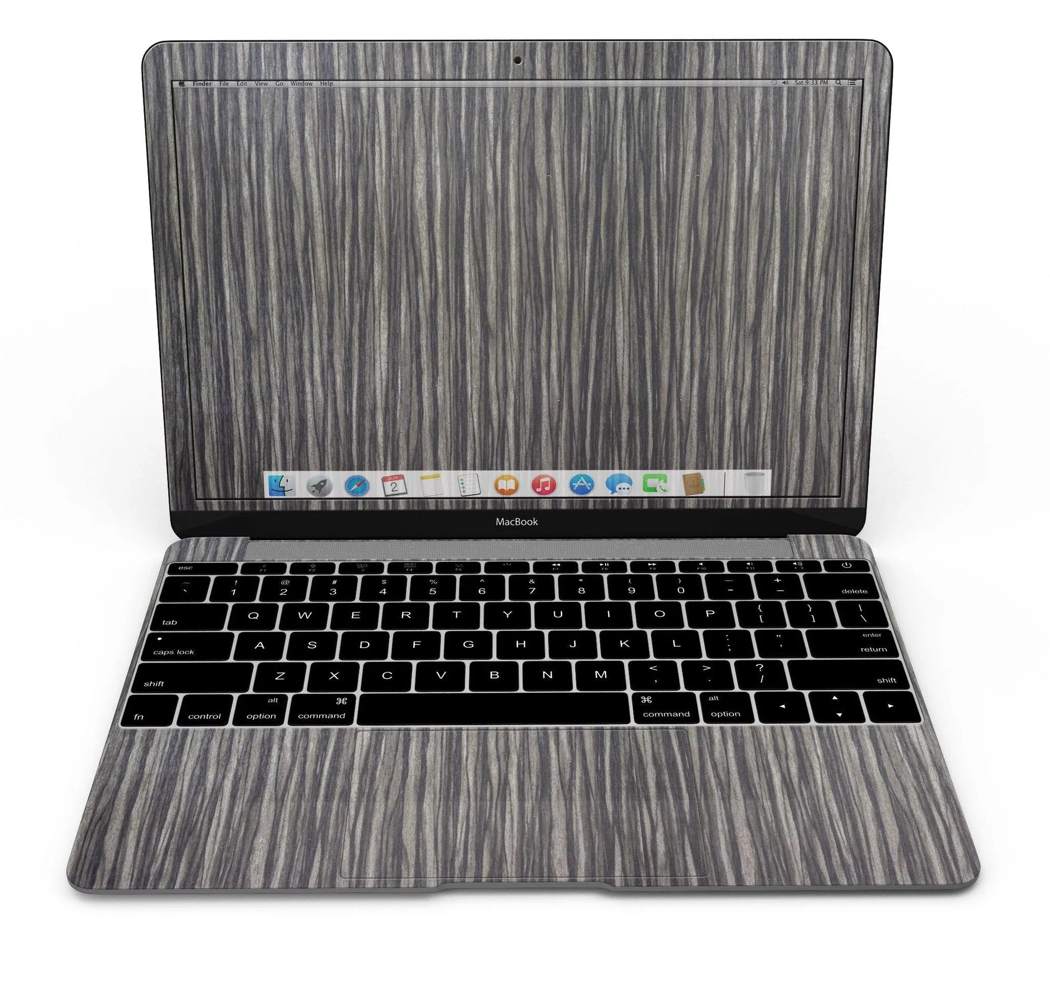 Allure Collection - Luxurious Textured Wood Kit - 12" MacBook