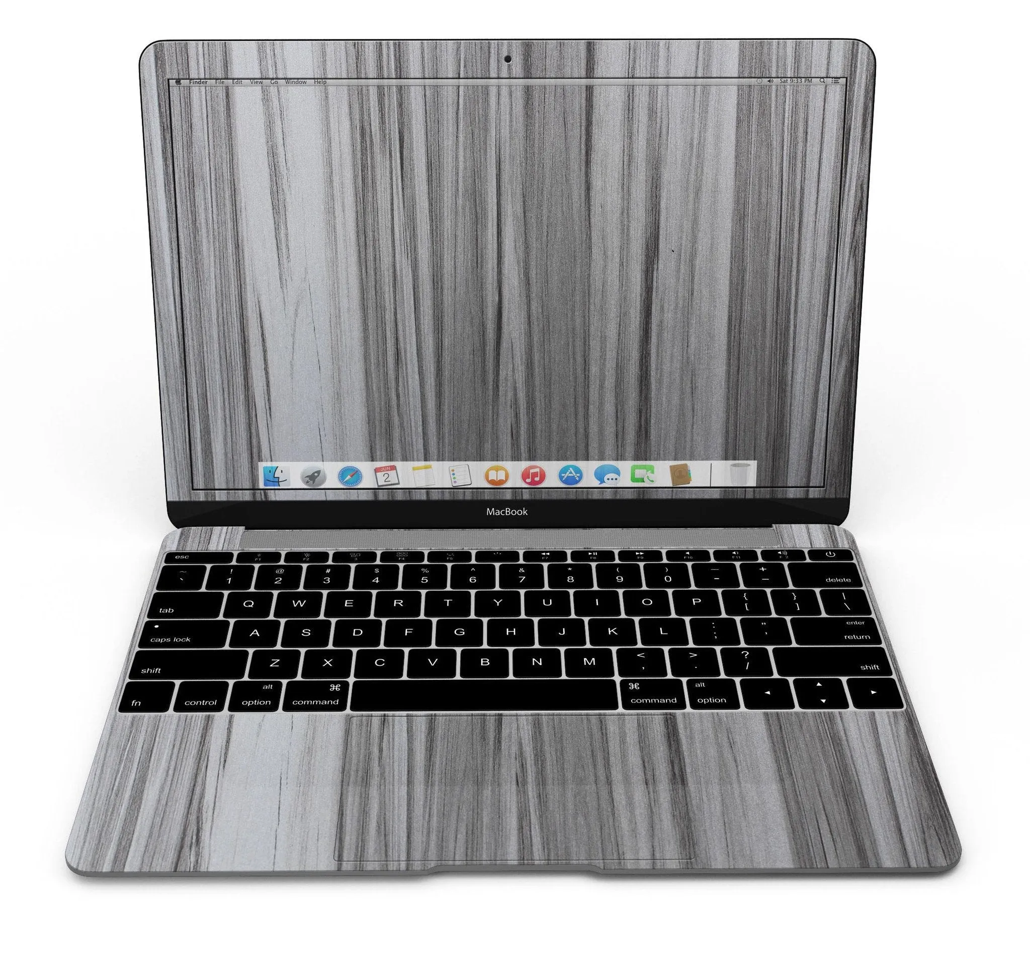 Allure Collection - Luxurious Textured Wood Kit - 12" MacBook