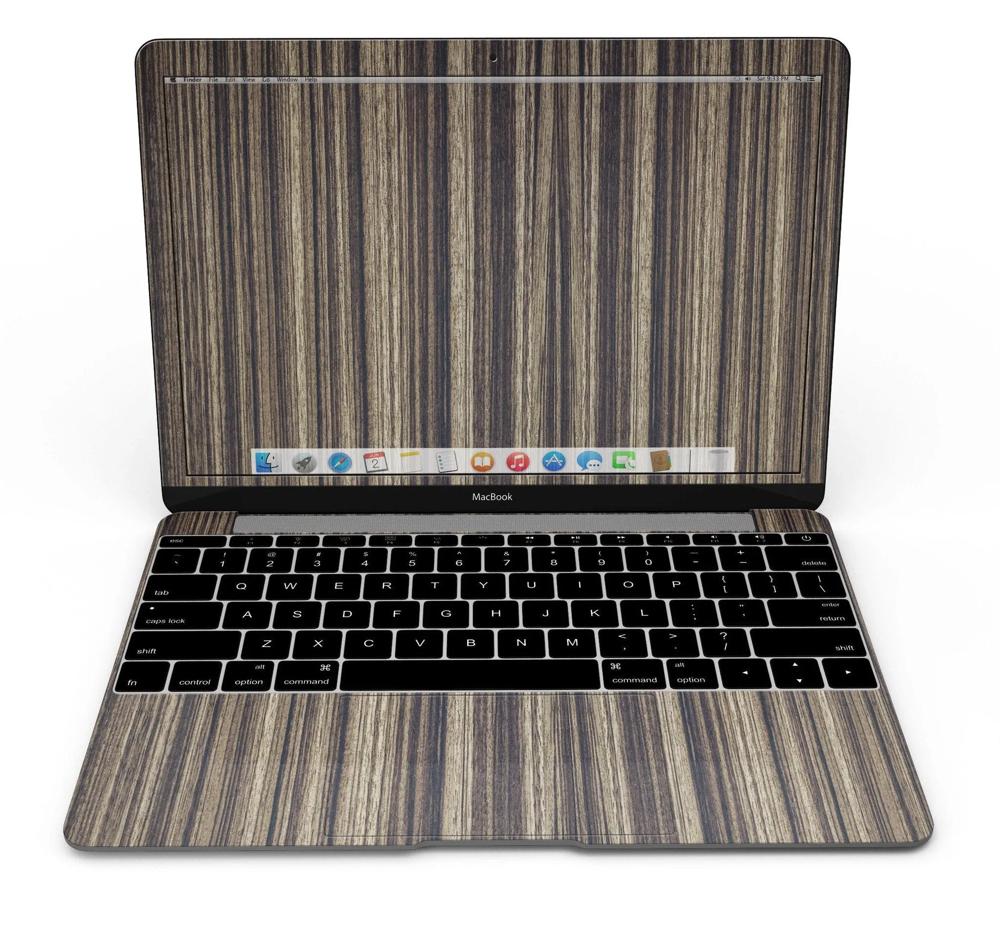 Allure Collection - Luxurious Textured Wood Kit - 12" MacBook