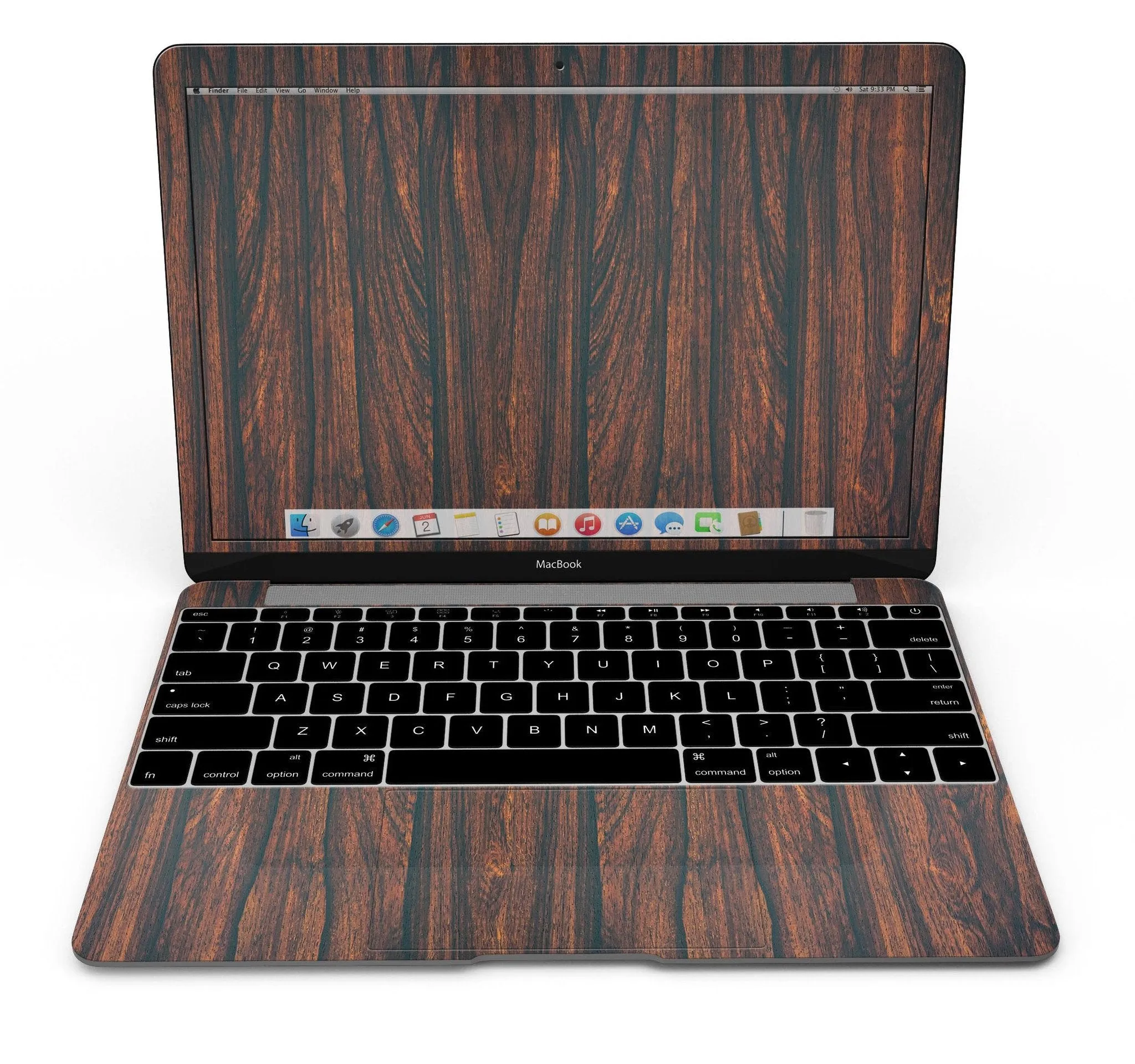 Allure Collection - Luxurious Textured Wood Kit - 12" MacBook