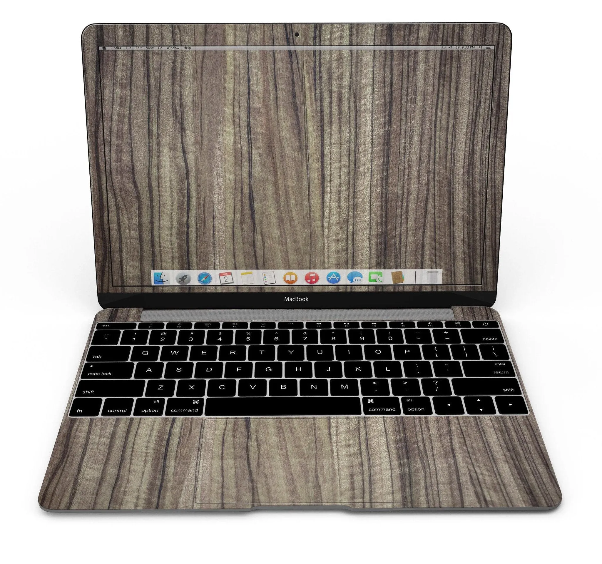 Allure Collection - Luxurious Textured Wood Kit - 12" MacBook