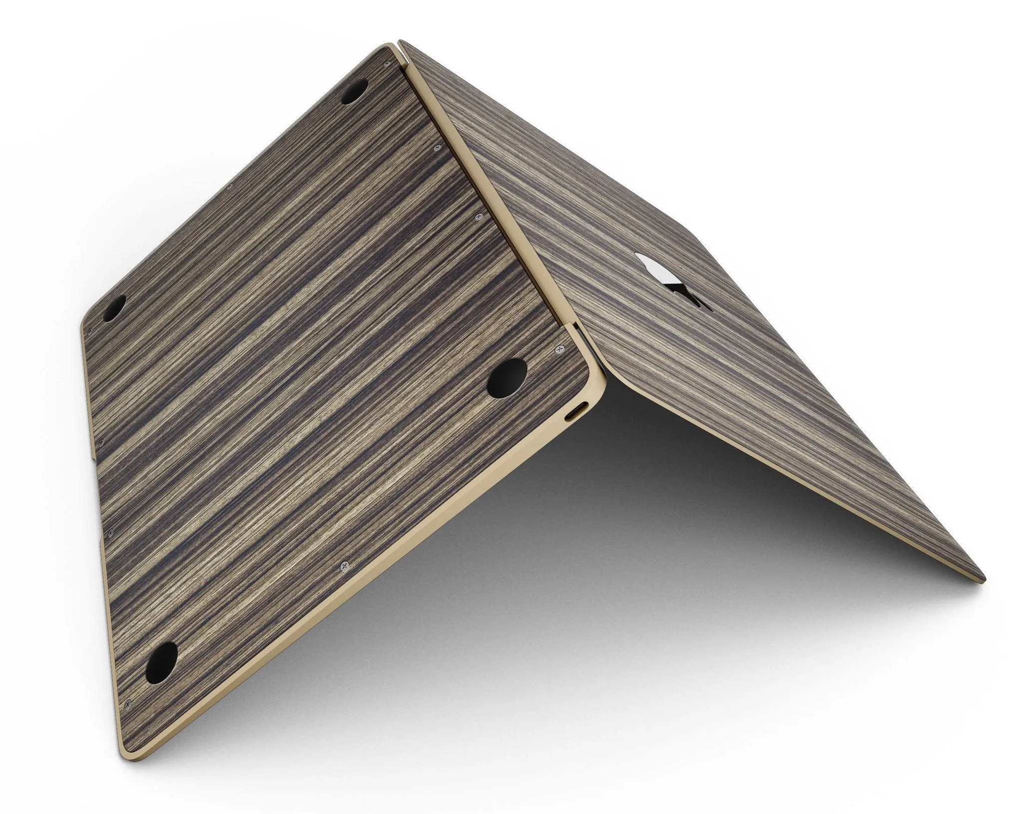 Allure Collection - Luxurious Textured Wood Kit - 12" MacBook