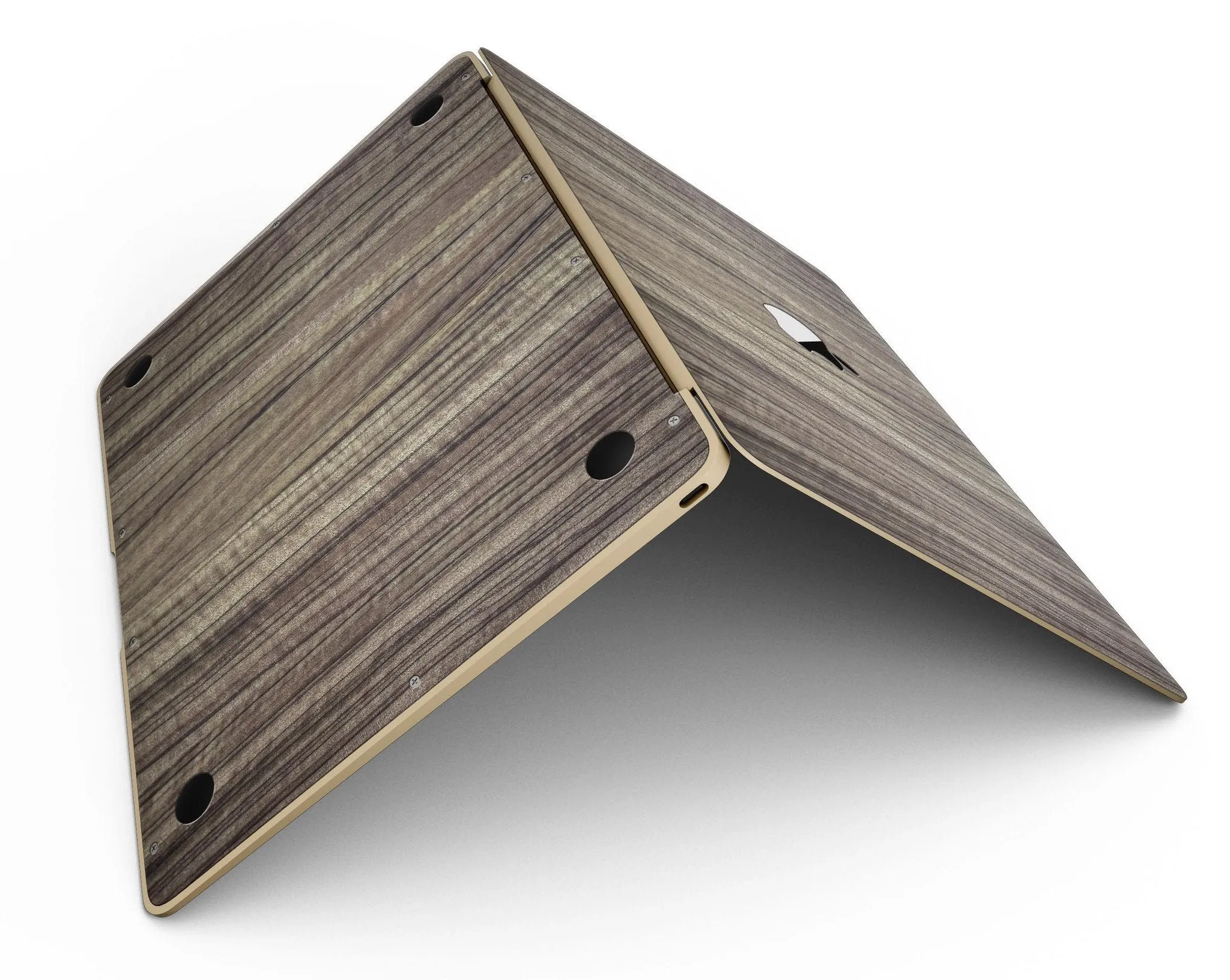 Allure Collection - Luxurious Textured Wood Kit - 12" MacBook