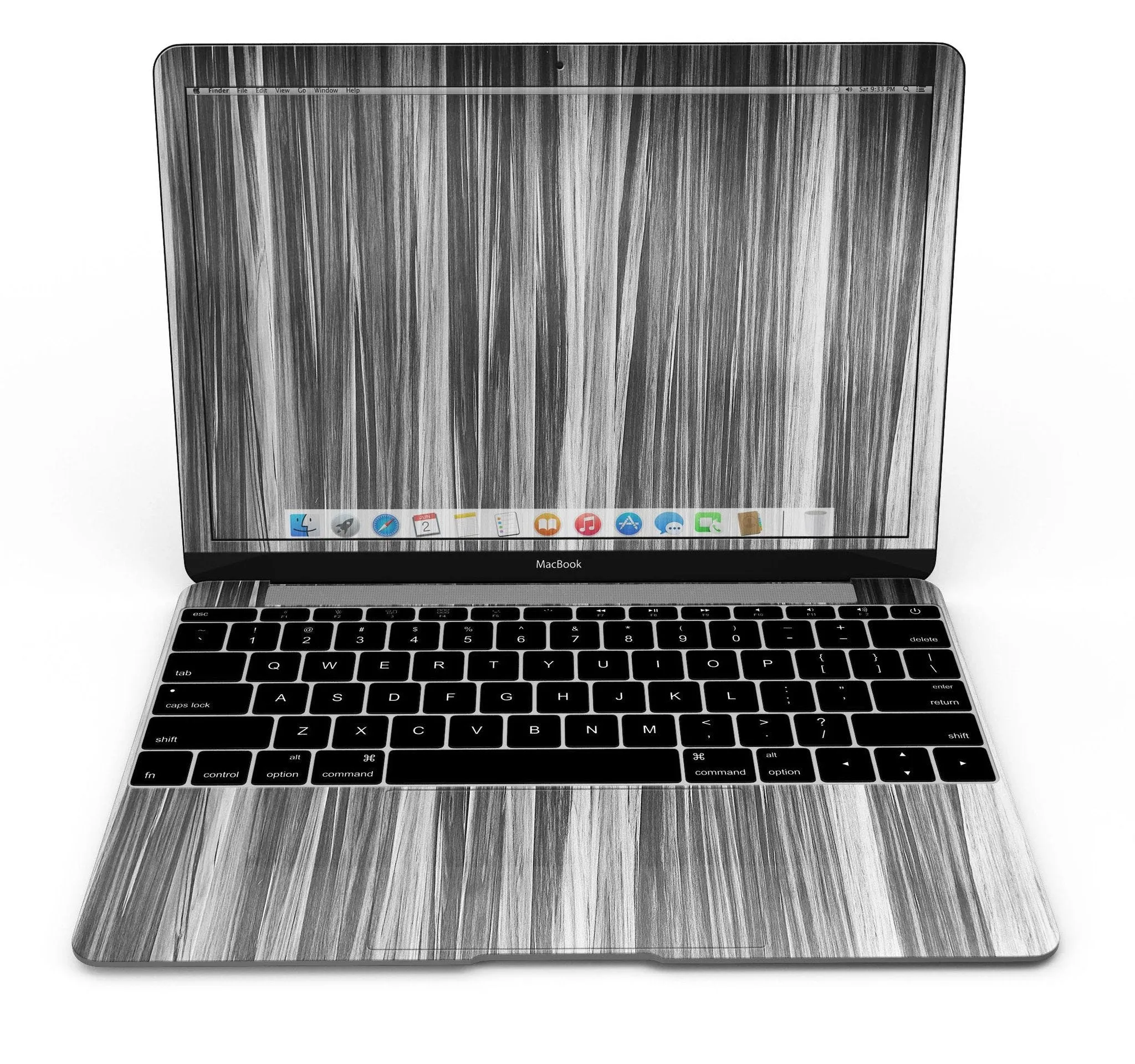 Allure Collection - Luxurious Textured Wood Kit - 12" MacBook