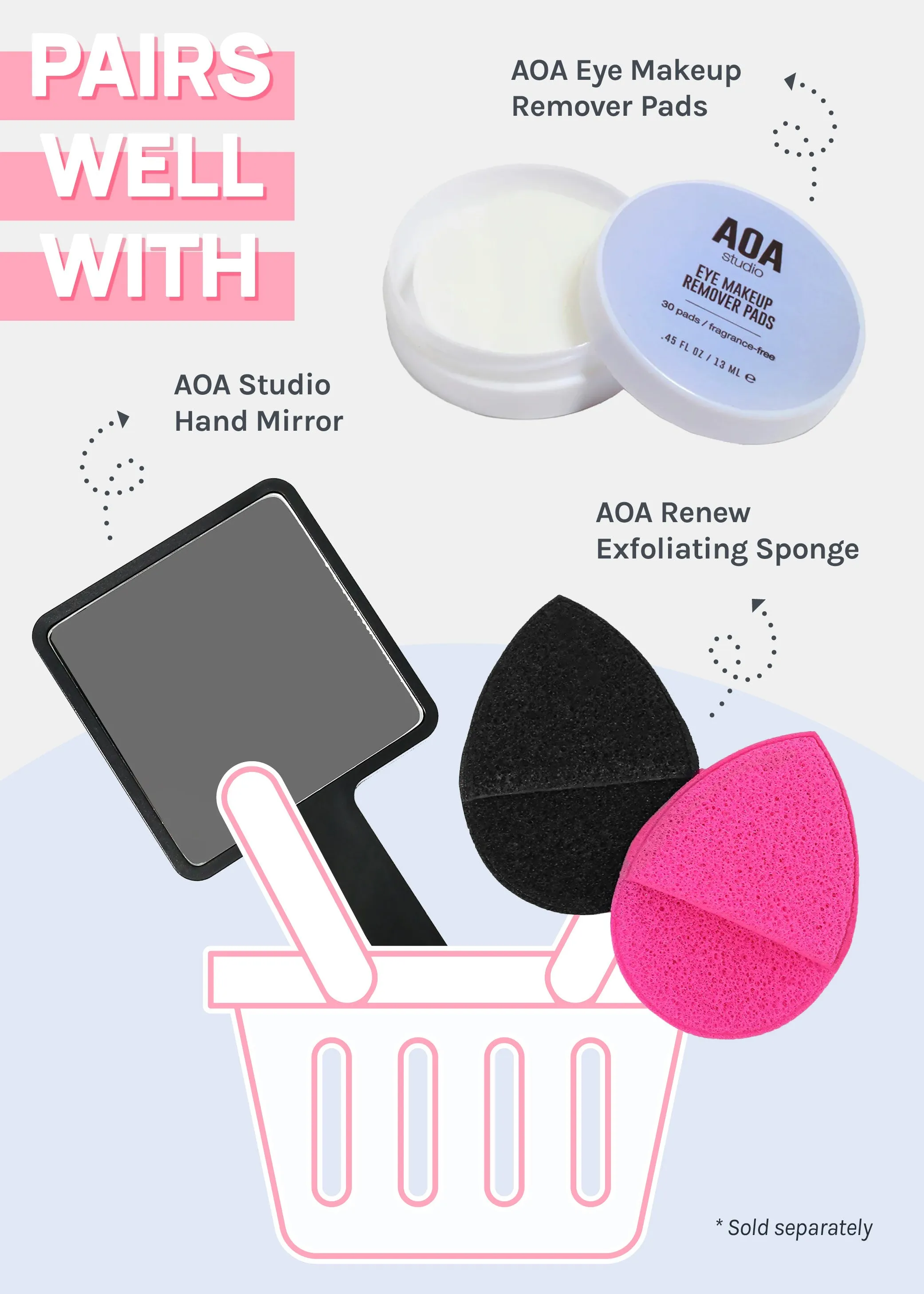 AOA Makeup Remover Wipes - Mango