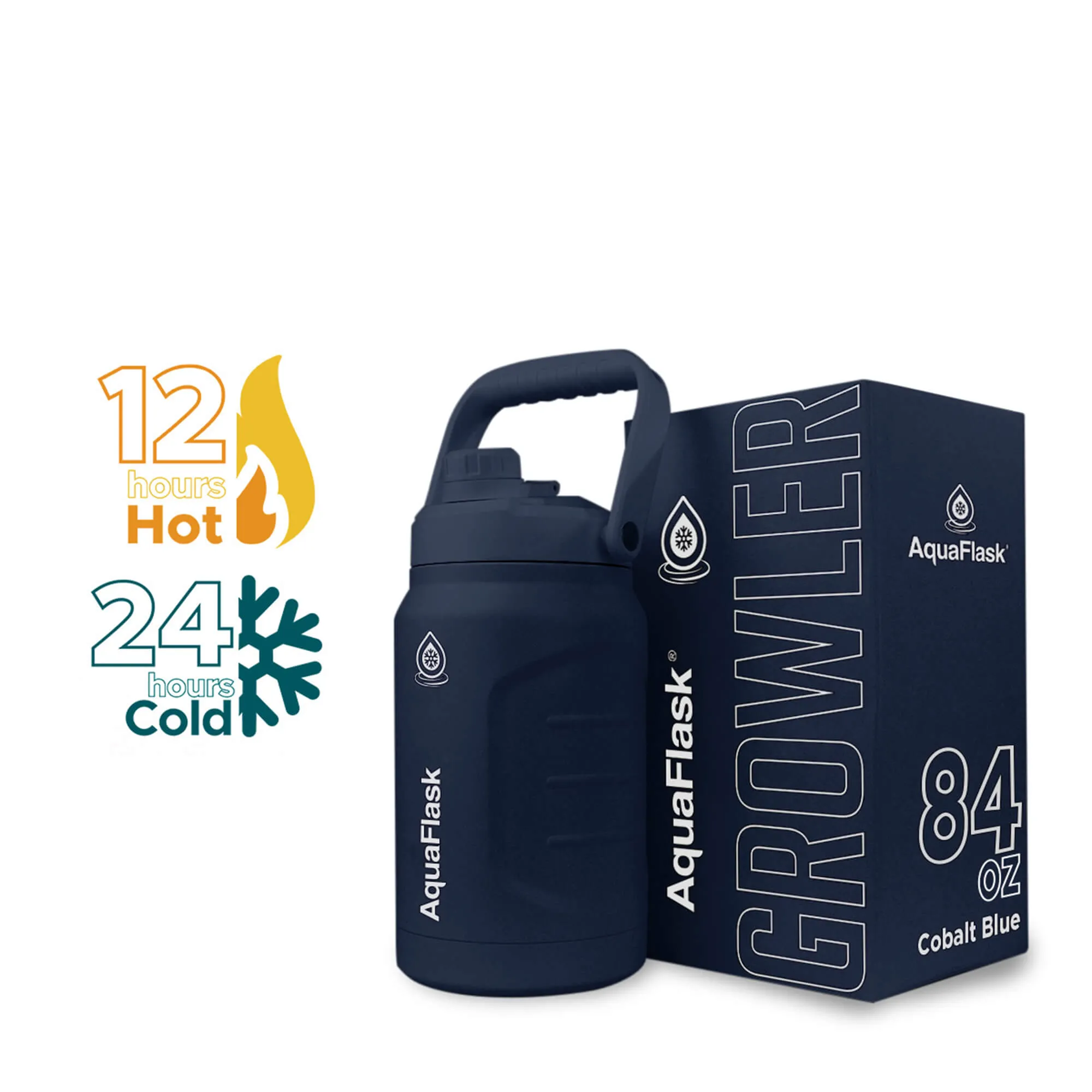 AquaFlask Growler V2 Stainless Steel Vacuum  Insulated Water Bottle 2.5L Jug