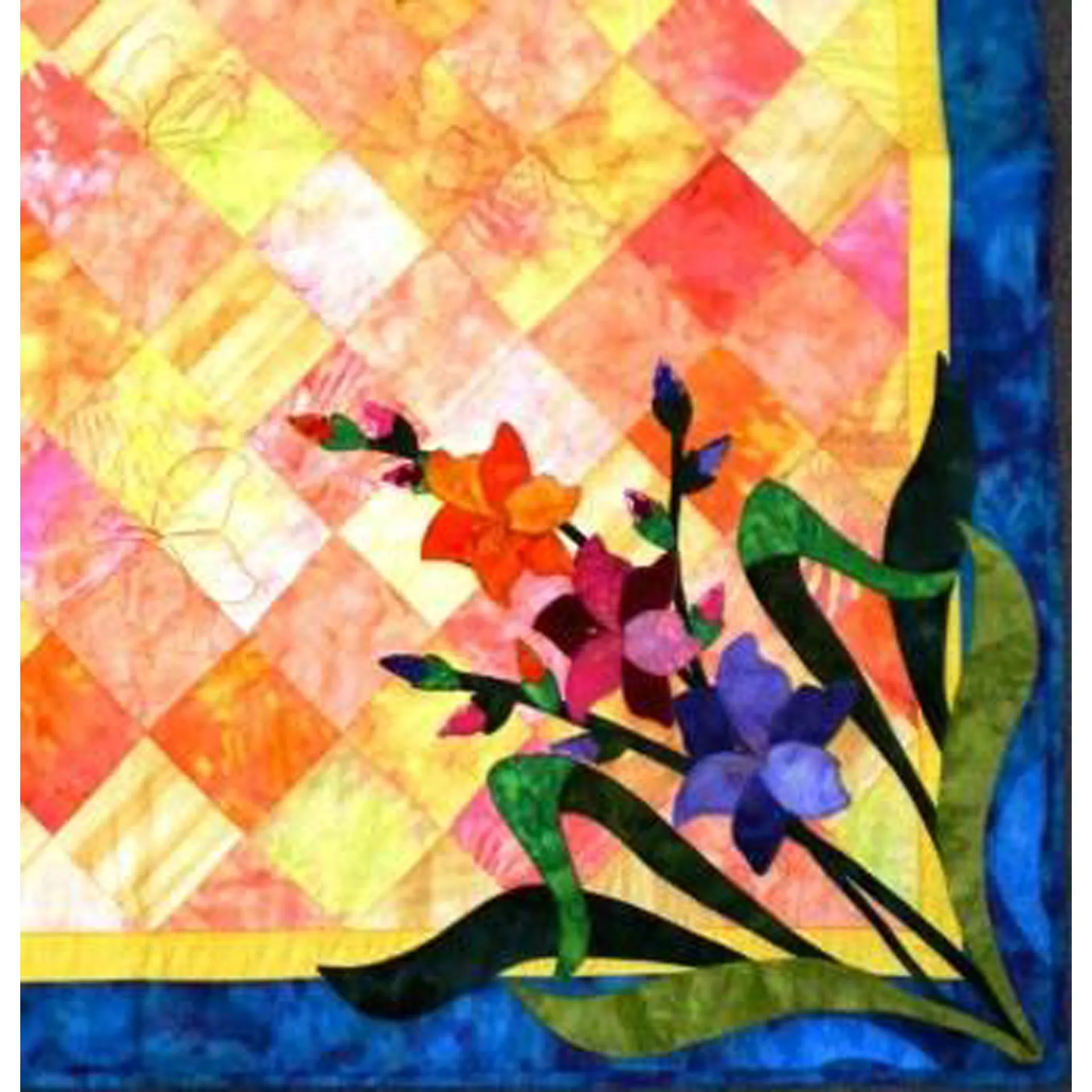 August Gladiola Quilt Pattern MGD-807w  - Wholesale Product