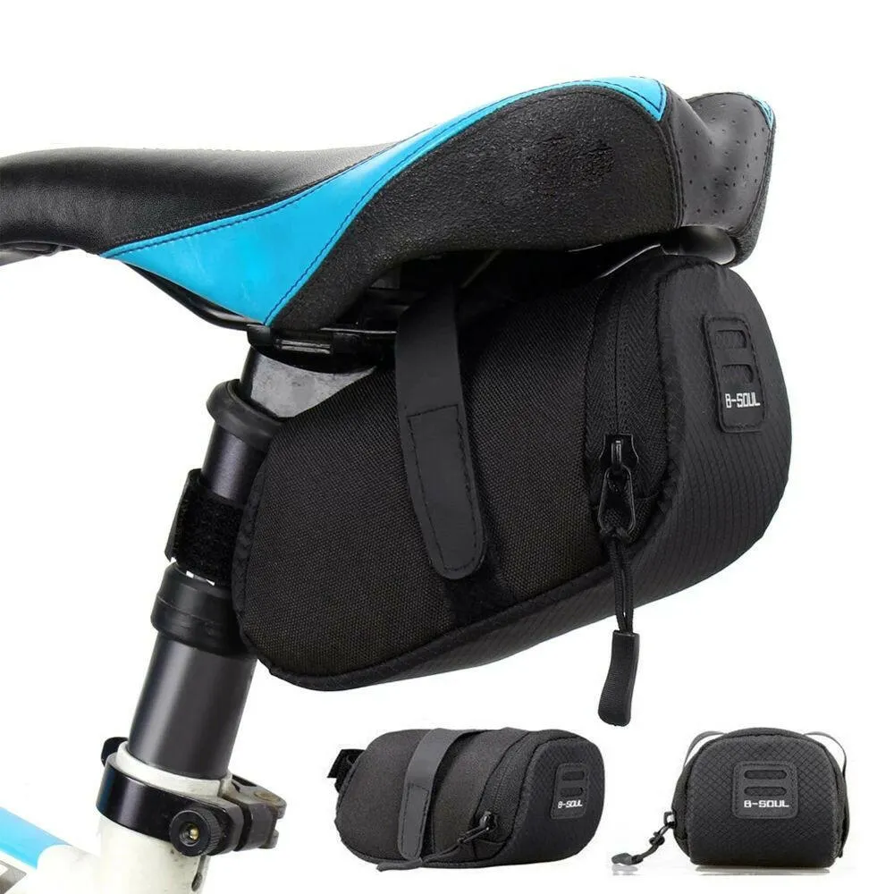 Bicycle Saddle Bag Waterproof Mountain Bike Saddle Storage Seat Rear Tool Pouch Bag Saddle Outdoor Cycling MTB Accessories