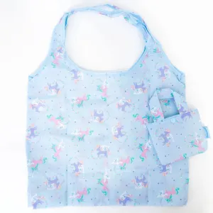 Blue Chococat & Dreamy Cinnamoroll Foldable Shopping Bags