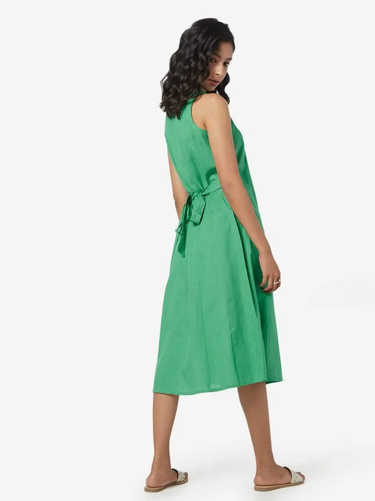 Bombay Paisley Green Shirtdress