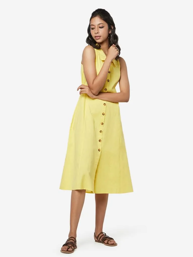 Bombay Paisley Yellow Shirtdress