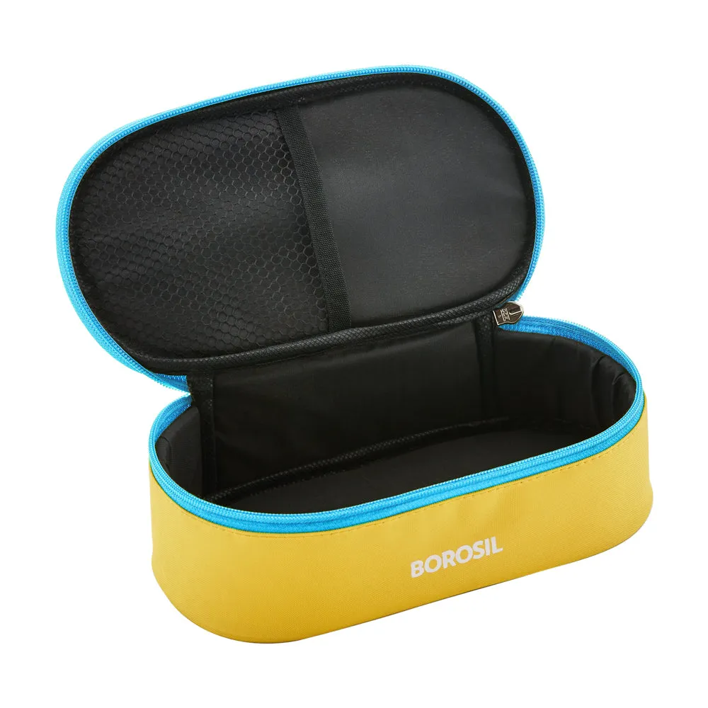 Borosil Sunshine Yellow Lunchbox