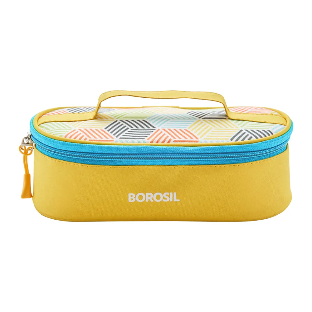 Borosil Sunshine Yellow Lunchbox