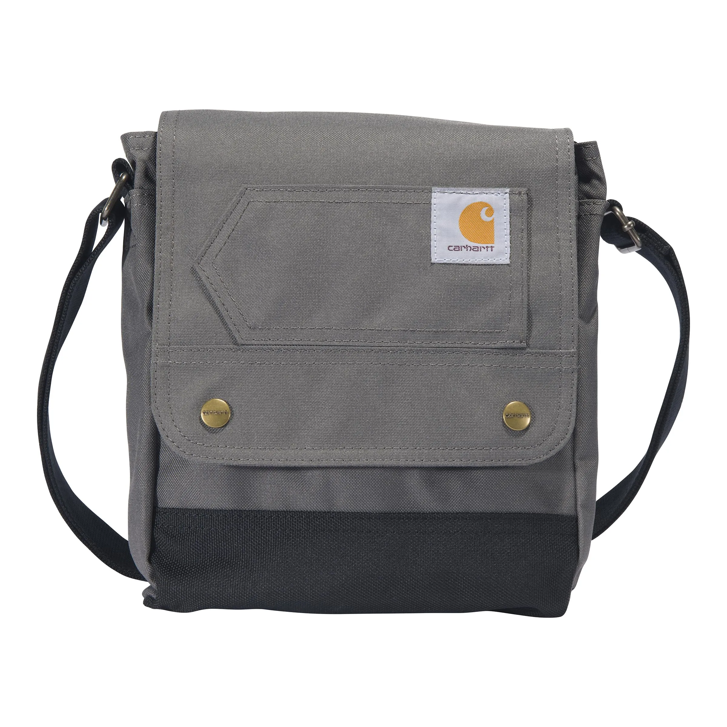 Carhartt B0000513 Women's Crossbody Snap Bag Durable Adjustable Crossbody Bag with Flap Over Snap Closure