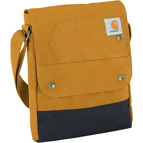 Carhartt B0000513 Women's Crossbody Snap Bag Durable Adjustable Crossbody Bag with Flap Over Snap Closure