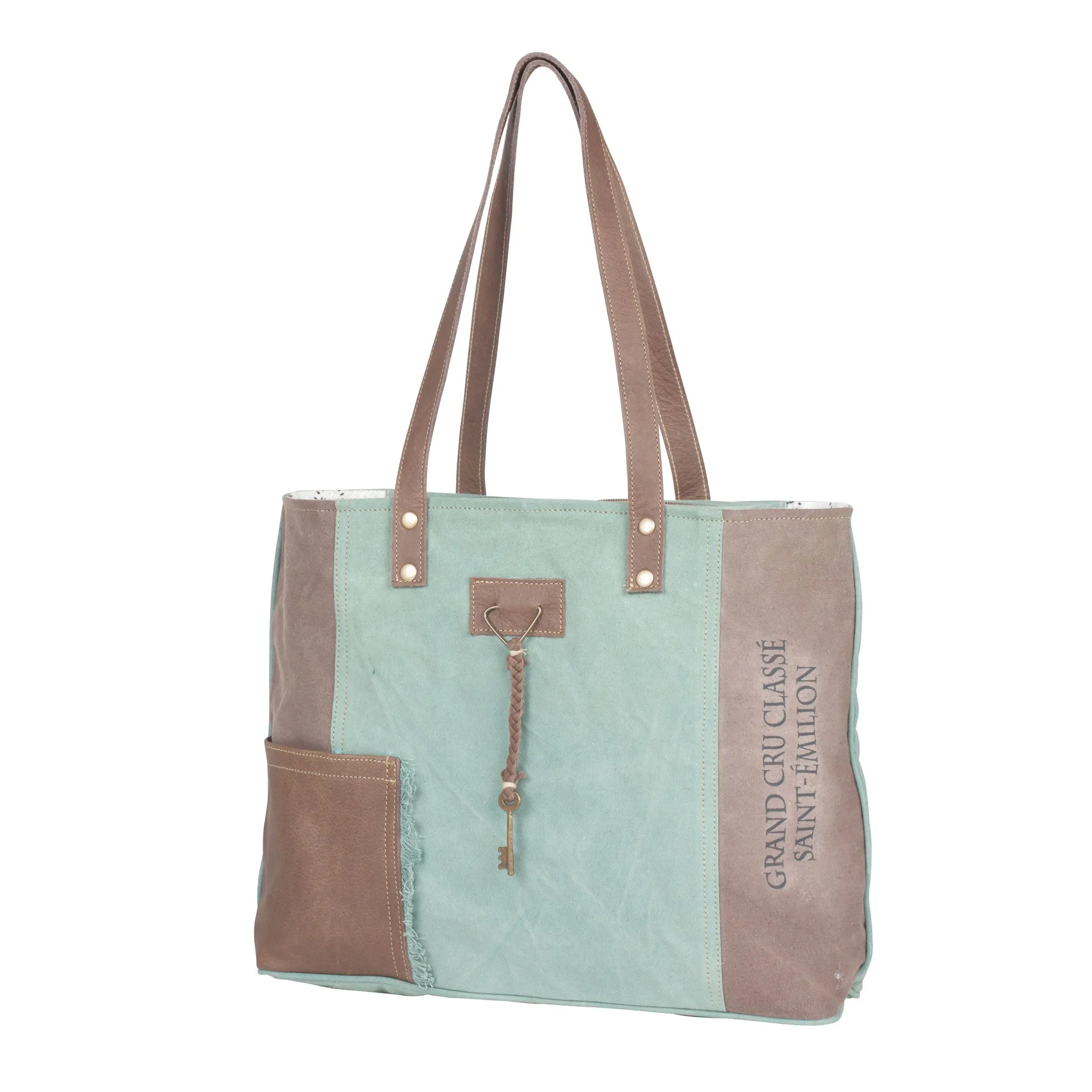 Caribbean Current Tote Bag.