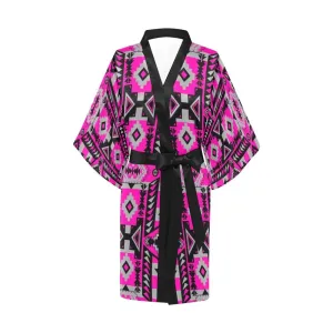 Chiefs Mountain Stunning Sunset Satin Robe