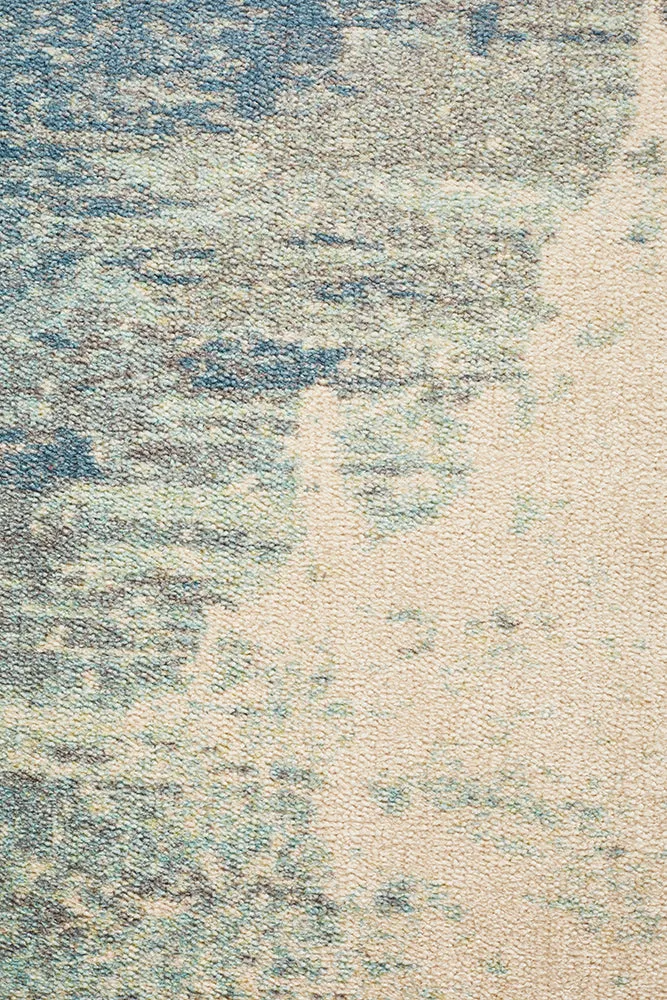 City Monet Stunning Blue Rug