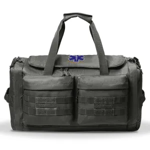 Customized Tactical Duffel Bag with with Star of Life Embroidery