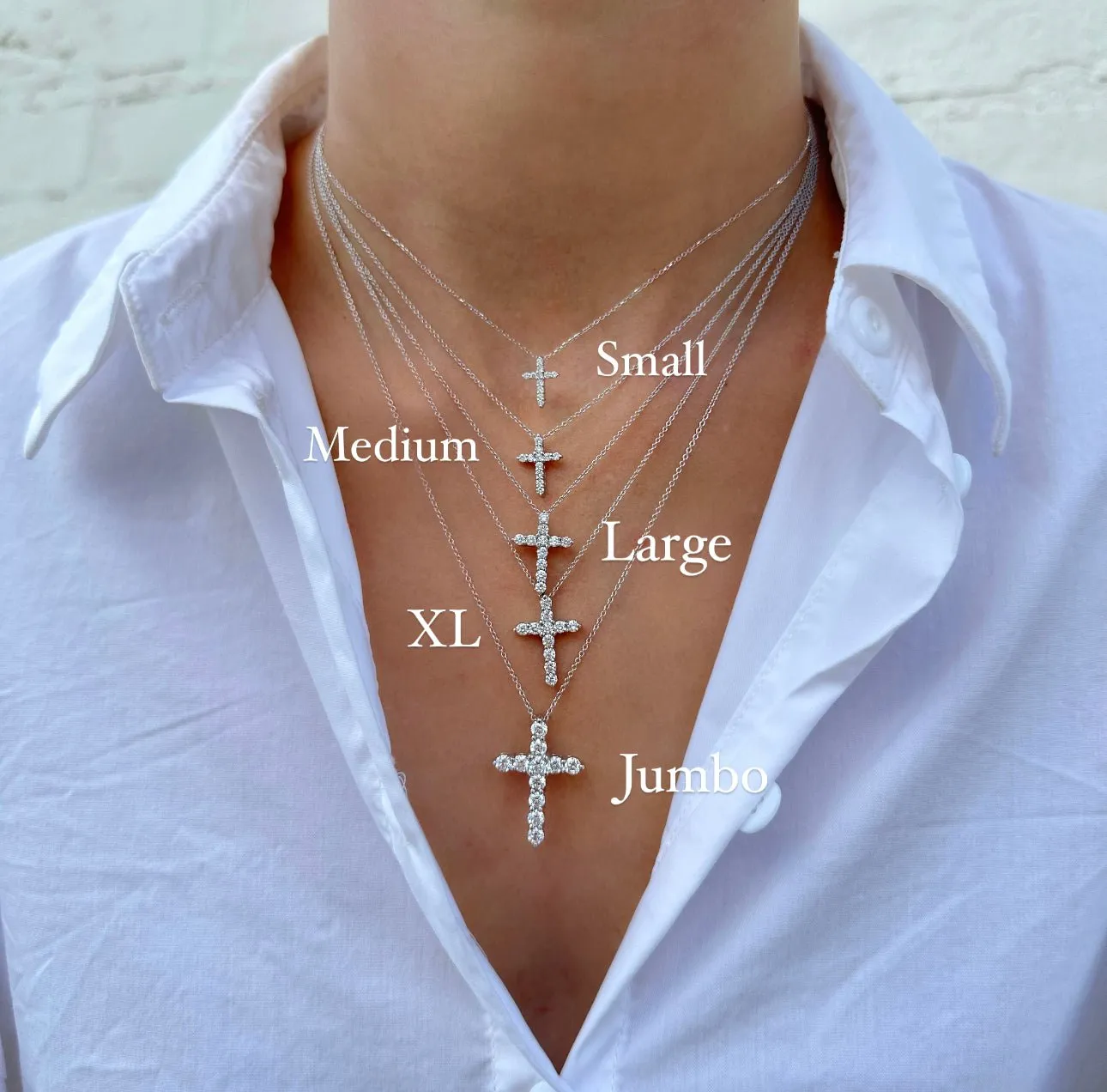 Diamond Cross Necklace