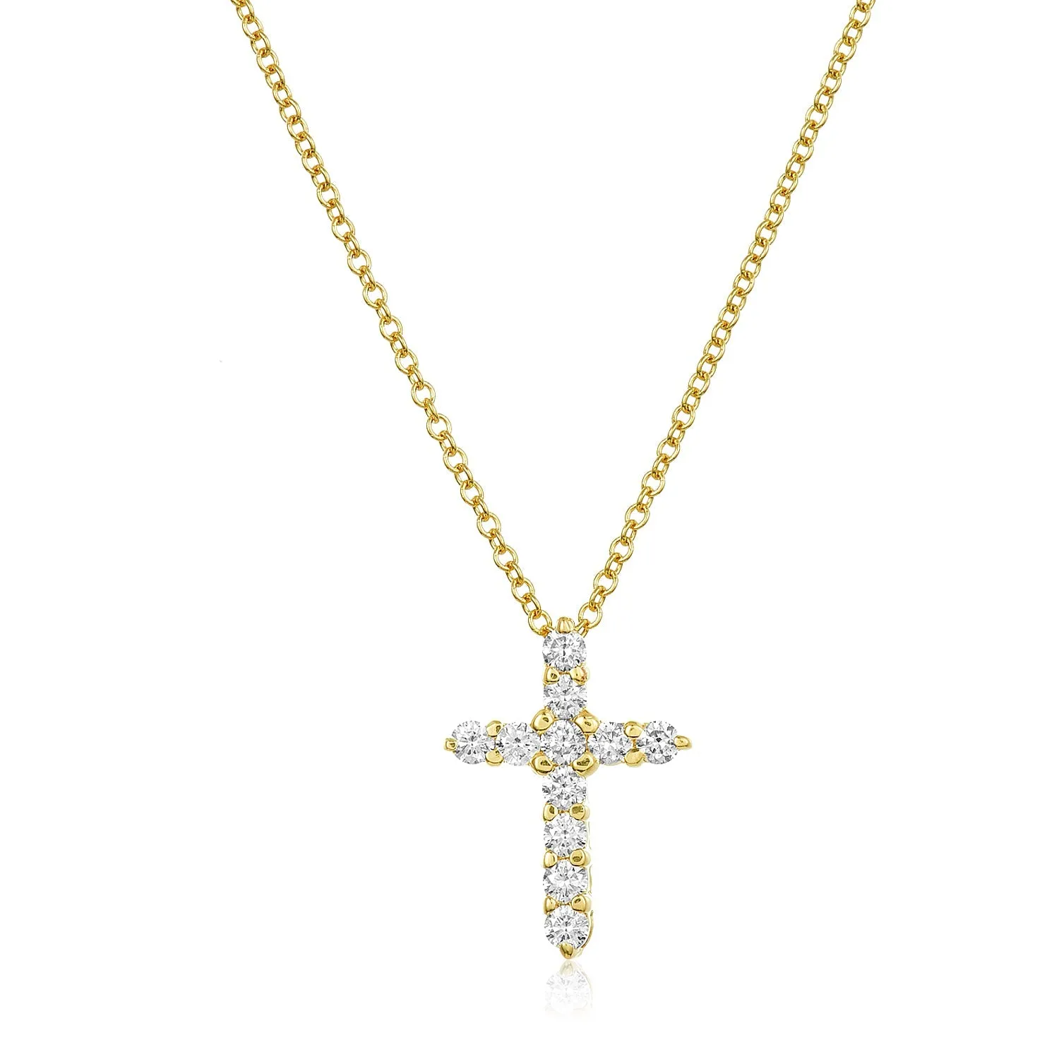 Diamond Cross Necklace