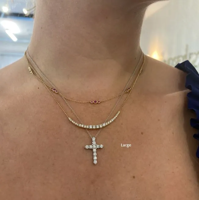 Diamond Cross Necklace