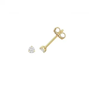 Diamond Jewellery 18ct Gold Diamond Earrings EDQ337