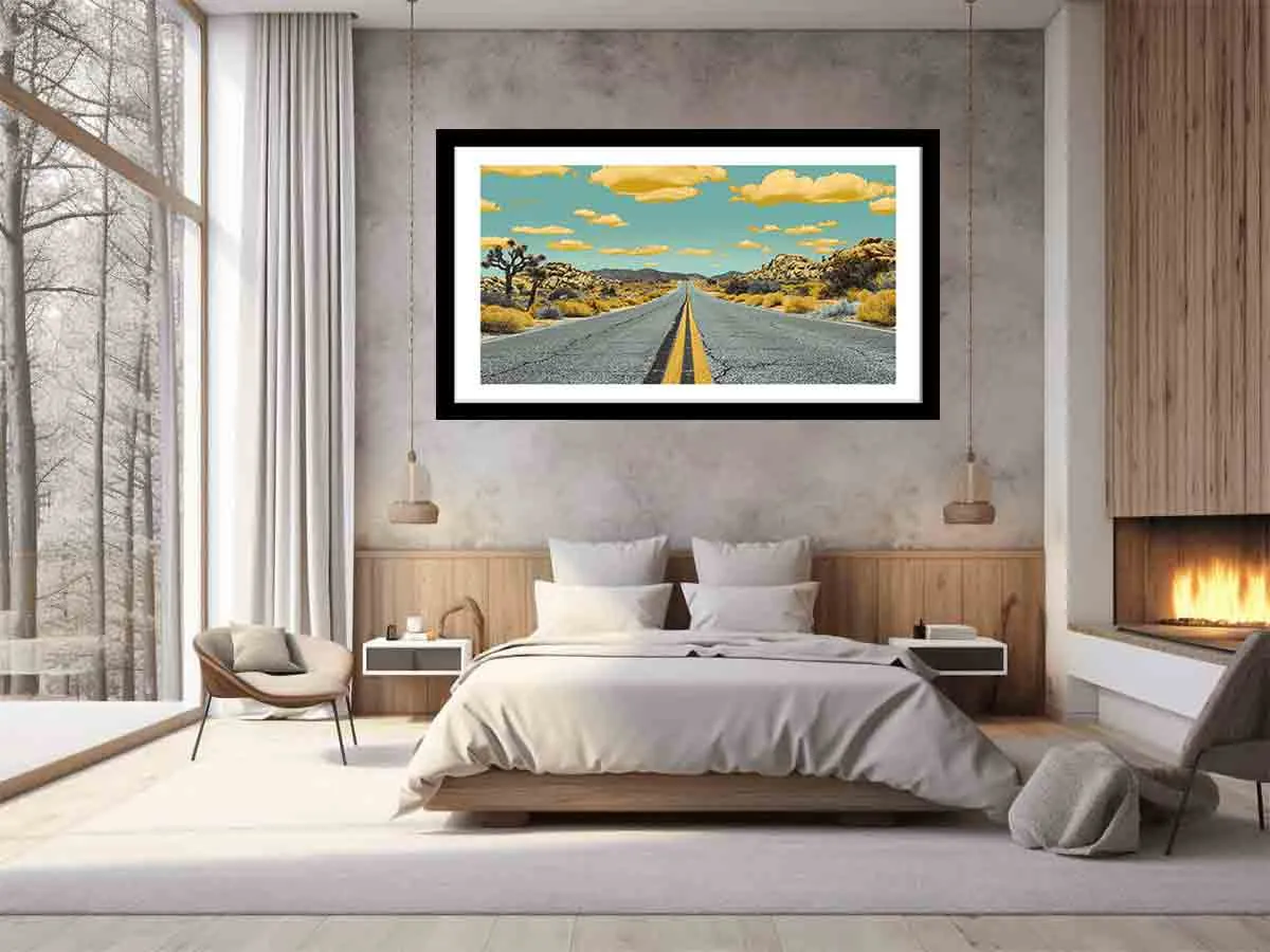 Dream Road Framed Print - High-Resolution Art with Archival Quality Frame for Home Decor