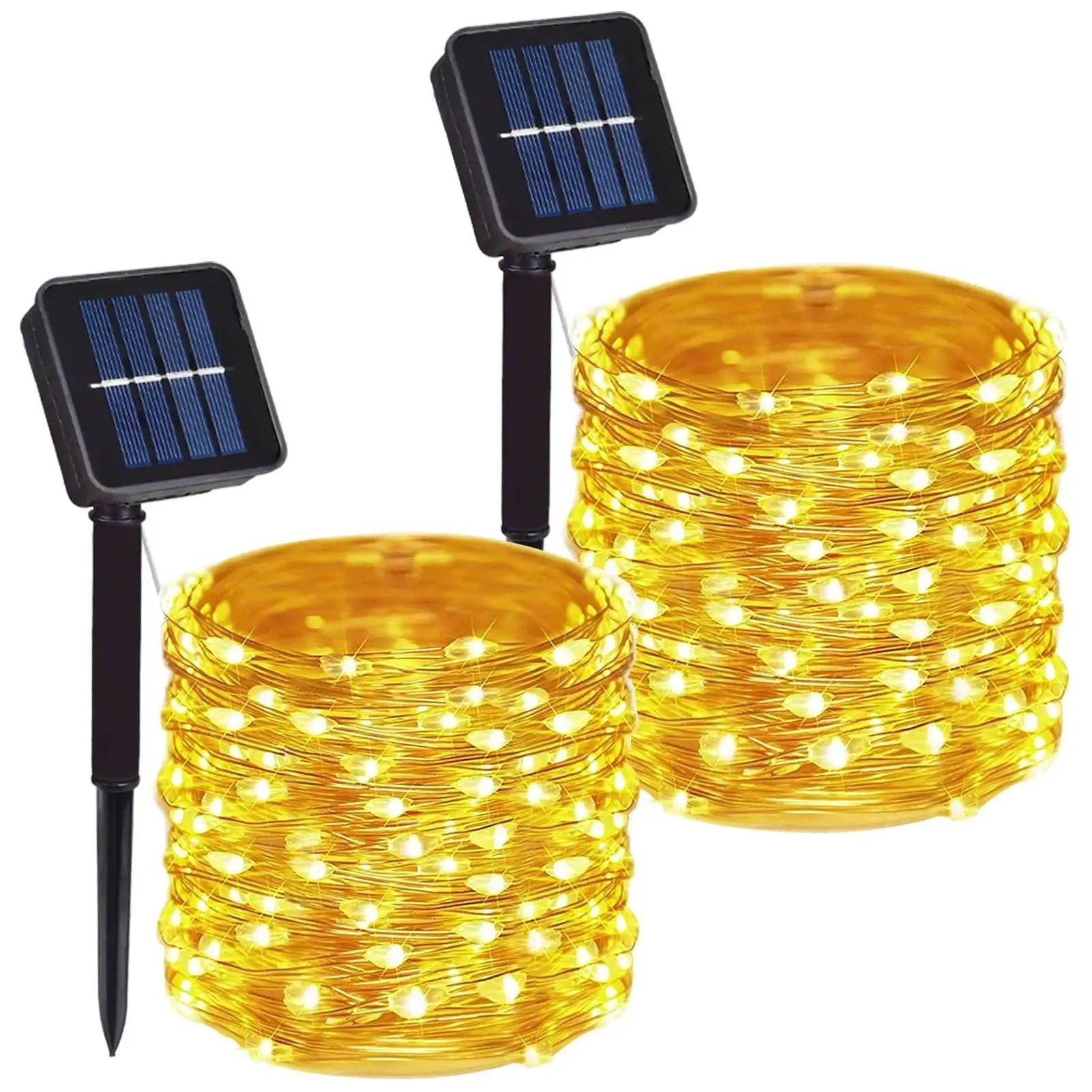 Eco-Friendly Solar Fairy Lights for Stunning Christmas Outdoor Decor