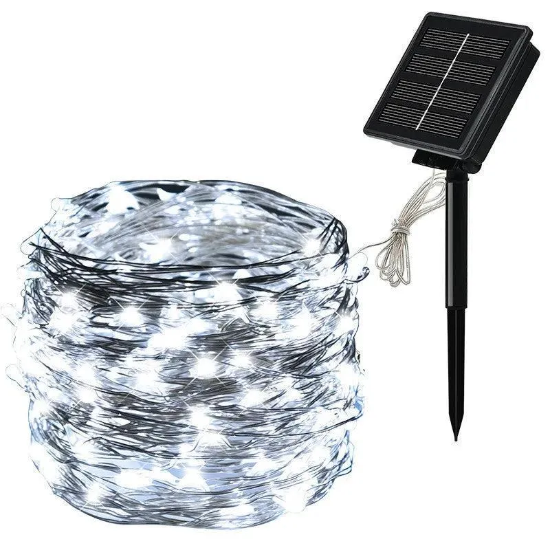 Eco-Friendly Solar Fairy Lights for Stunning Christmas Outdoor Decor