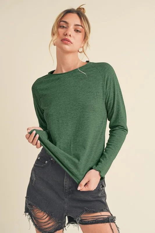 Effortless Basic Long Sleeve top