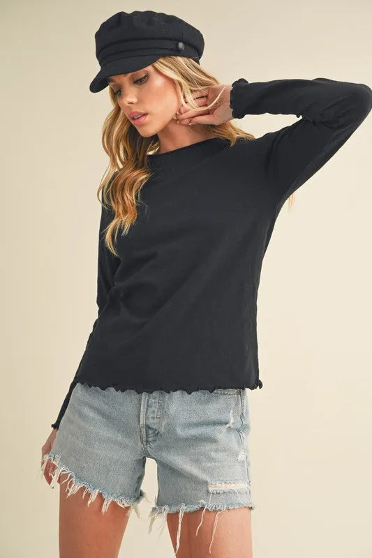 Effortless Basic Long Sleeve top