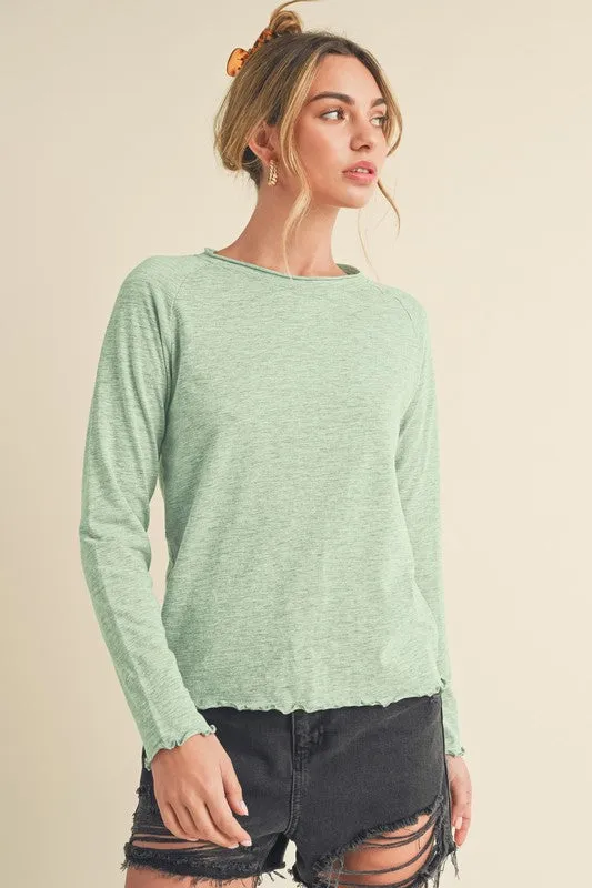 Effortless Basic Long Sleeve top