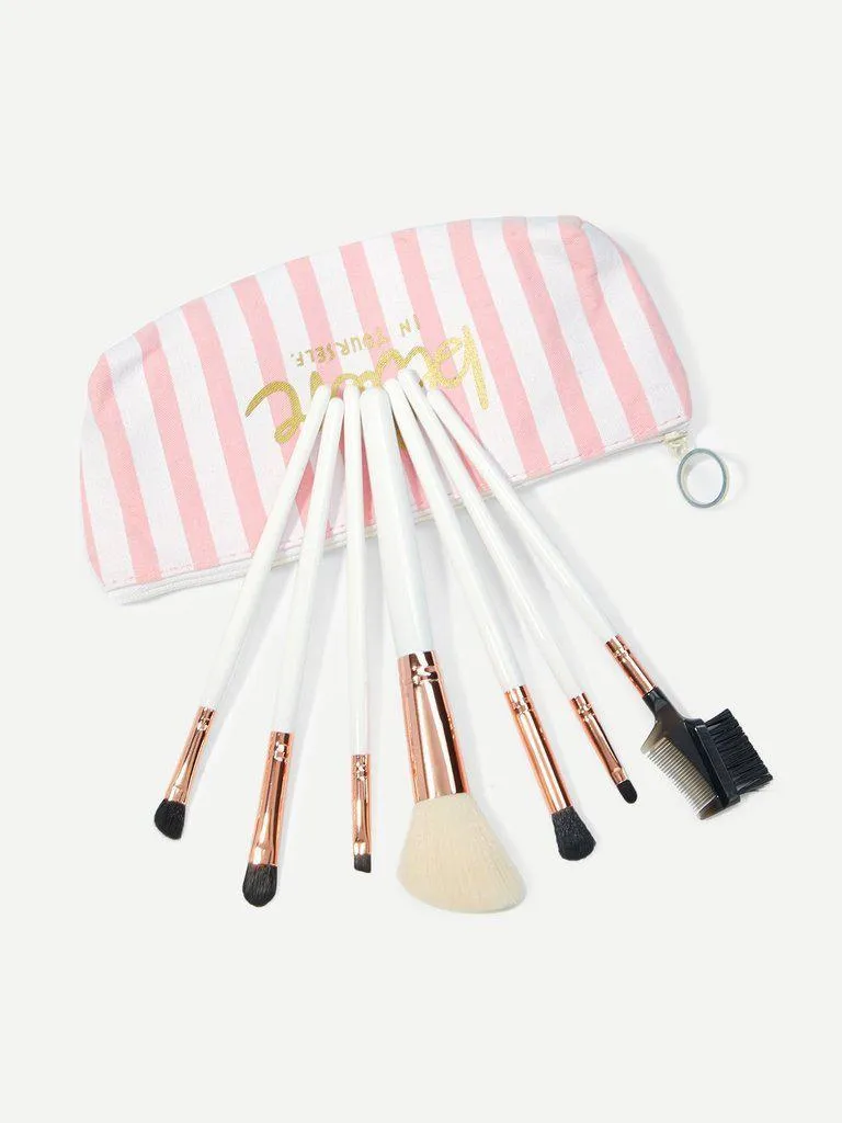 Eye Brush 7pcs With Bag