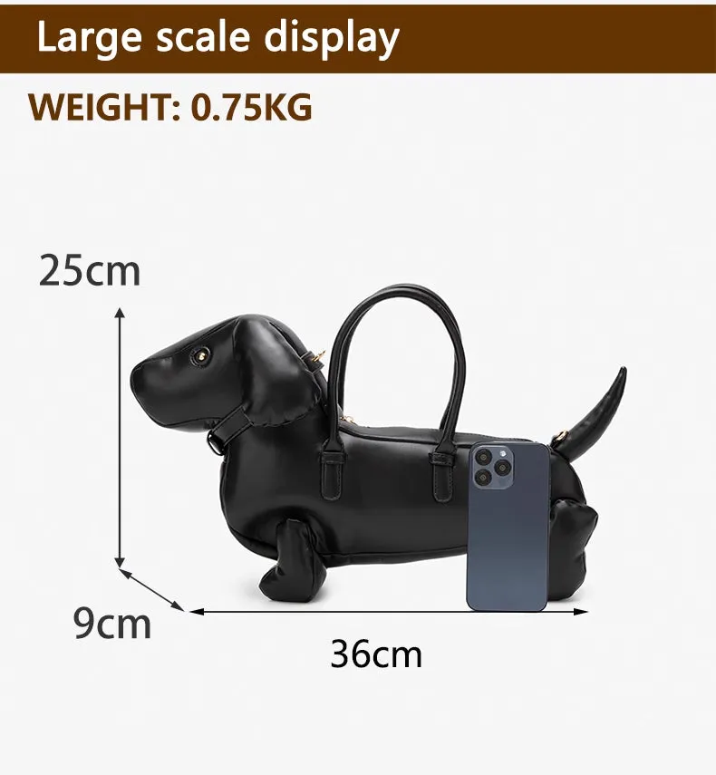 Fashion Cartoon Puppy Handbag