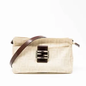 Fendi Beige Zucca Vintage Bag