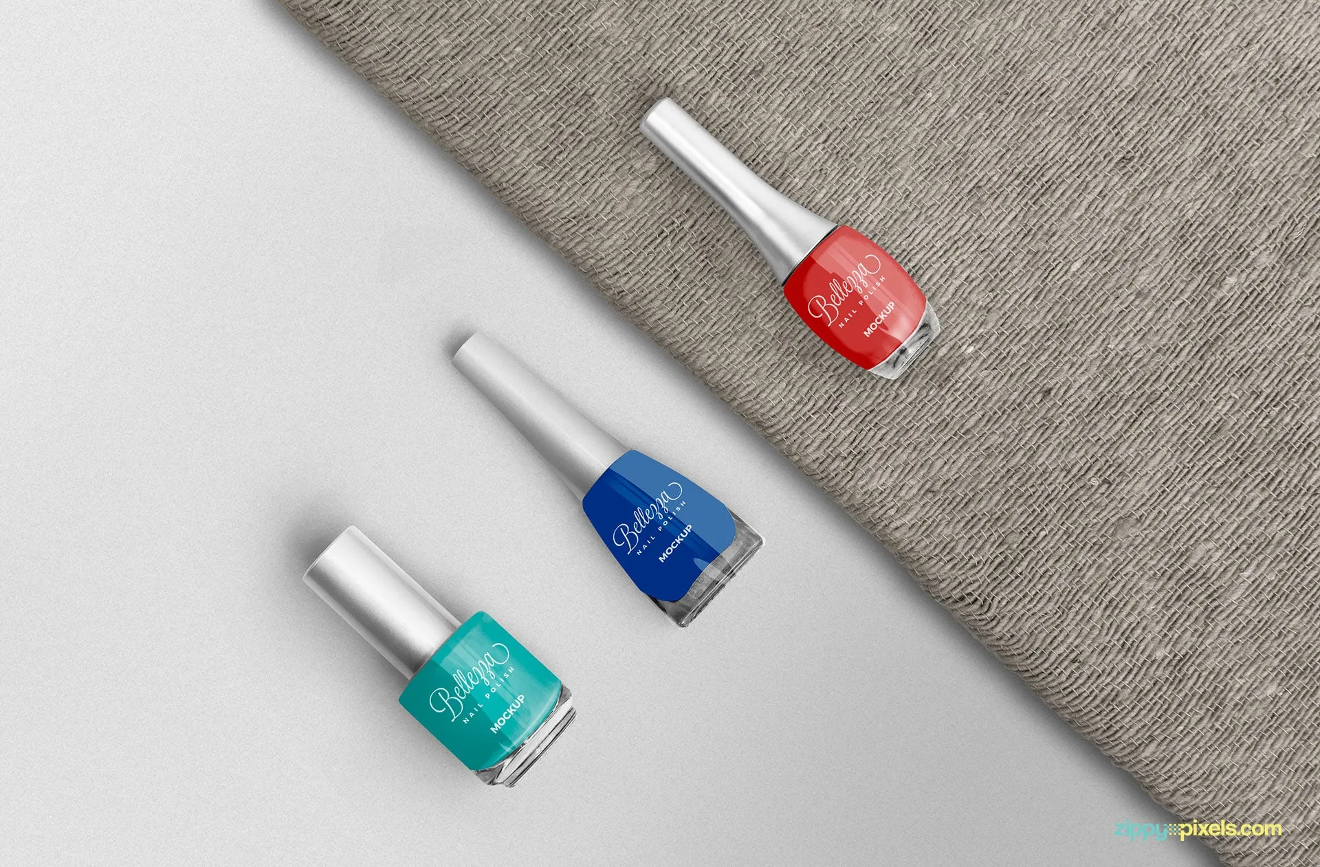 Free Stunning Nail Polish Mockup