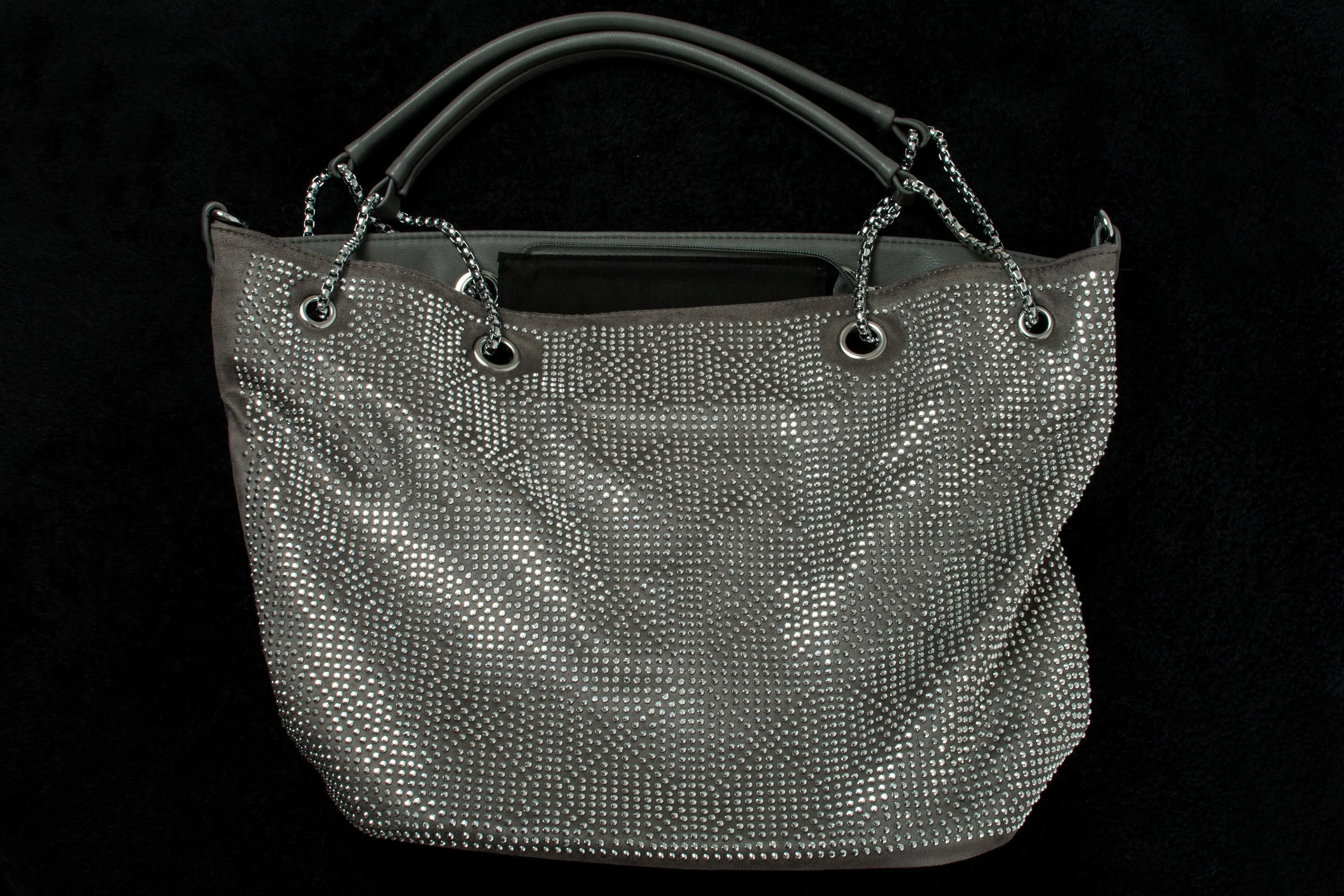 Glamorous Silver Handbag