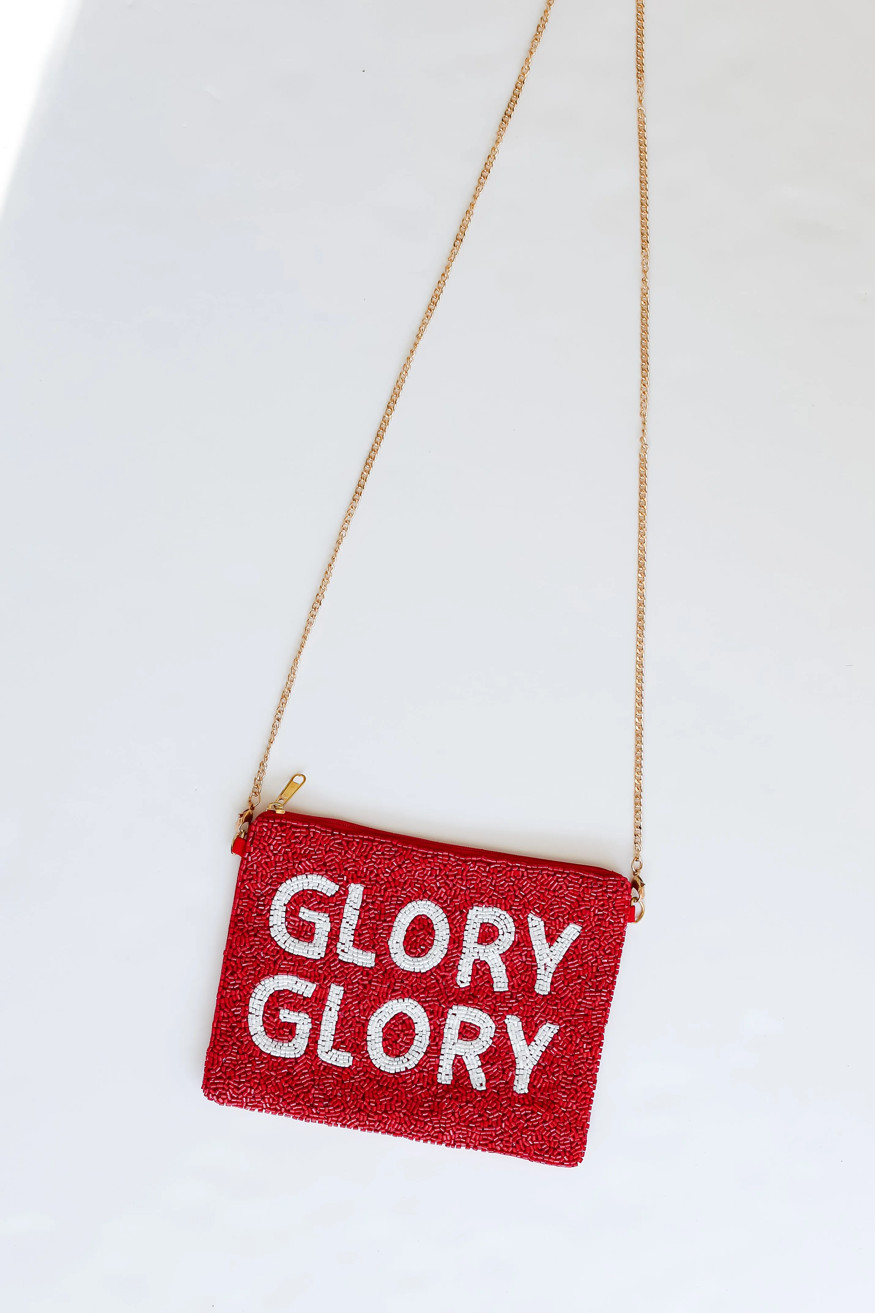 Glory Glory Beaded Crossbody Bag