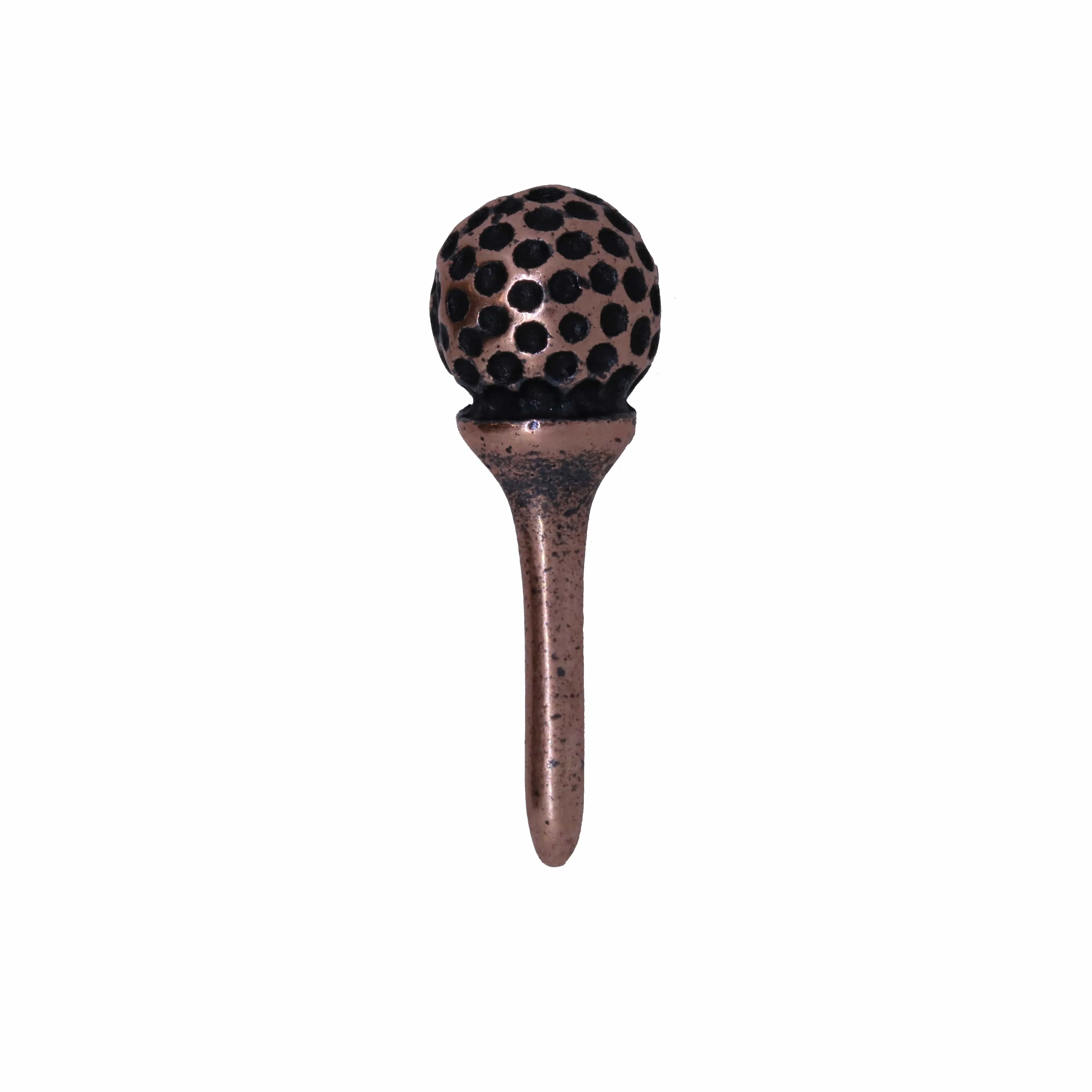 Golf Tee Copper Lapel Pin