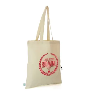 HODSON PROMOTIONAL 4OZ ORGANIC COTTON SHOPPER