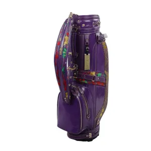 HONMA Beres Aizu 9" Cart Bag (Purple)