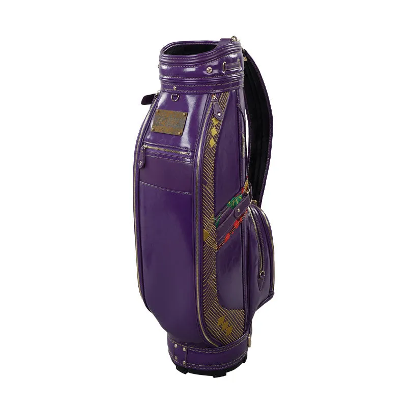 HONMA Beres Aizu 9" Cart Bag (Purple)