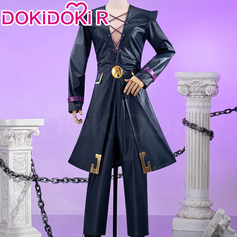 【In Stock】【Size XS-2XL】DokiDoki-R Anime Cosplay Black Coat Men Costume