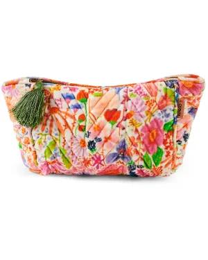 Kip & Co | Meandering Meadow Velvet Toiletry Bag