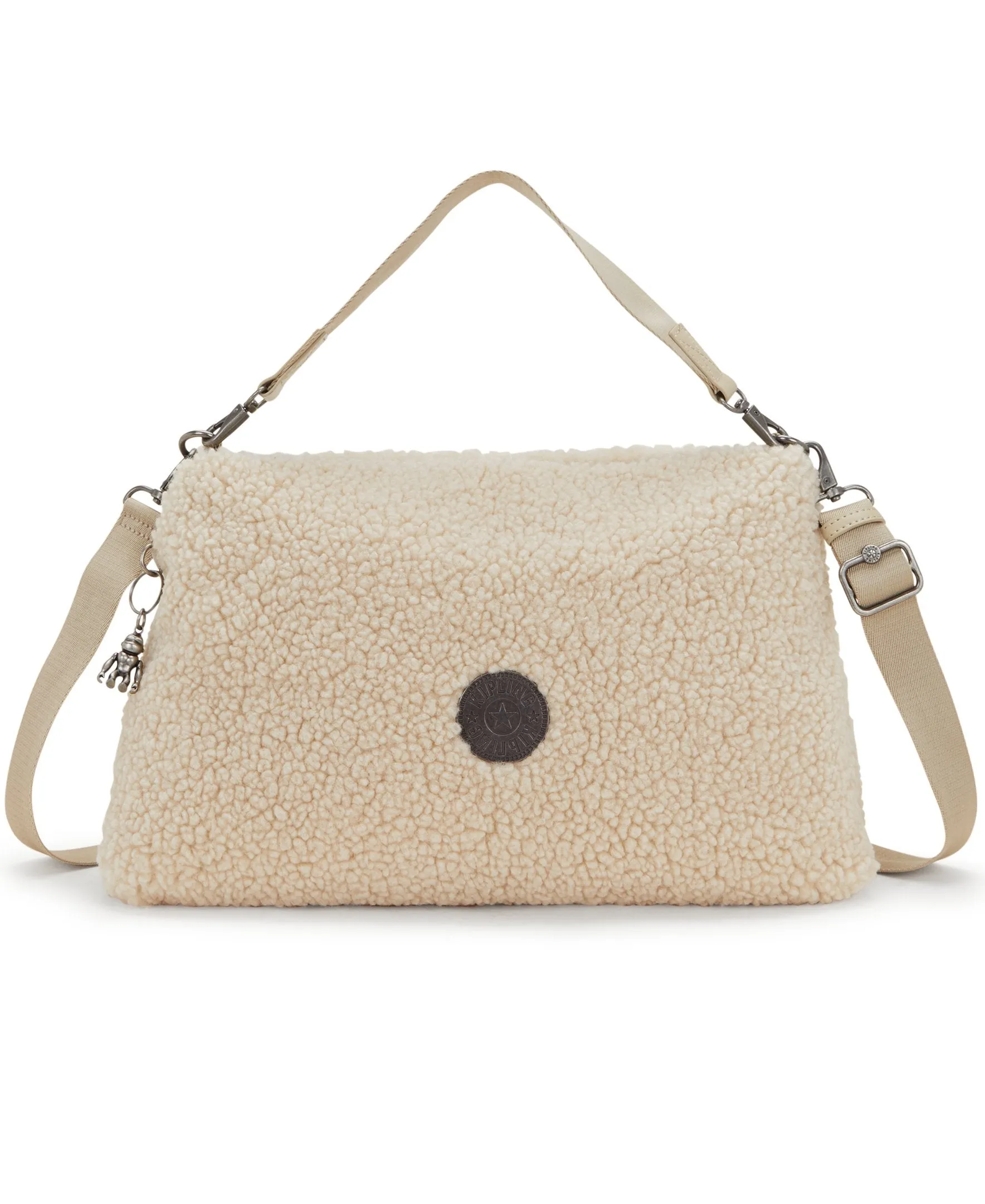 Kipling Pollie M Natural Fuzz Medium Shoulderbag I6331-8PF